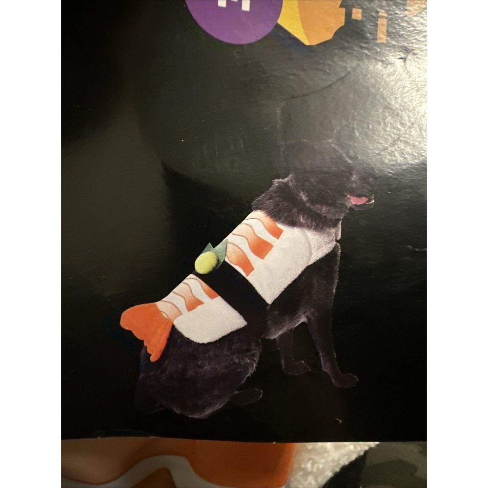 Vibrant Life Dog Sushi Halloween Costume Medium M NEW
